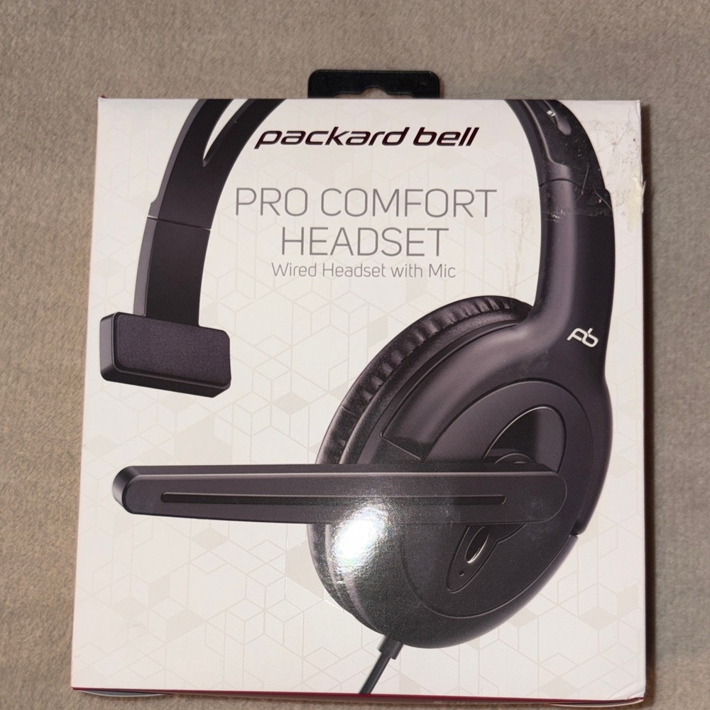 Pro Comfort Wired Headset with Mic